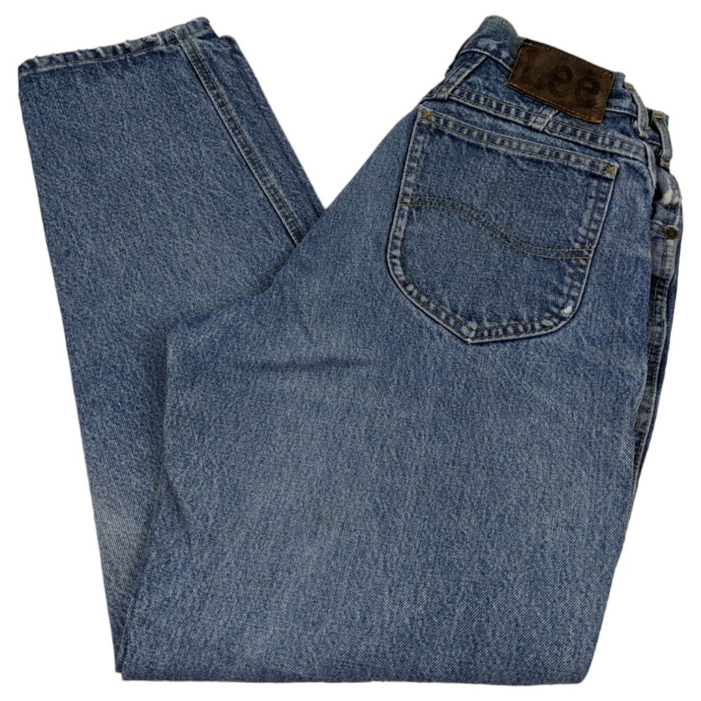 LEE High Waist Mom‎ Jeans - USA Made, Sz 11 Med (24x28 Actual)